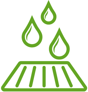 grading and drainage setup