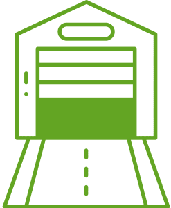 driveway in front of house