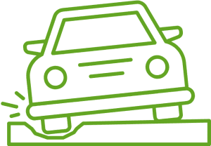 Pothole and Washout in road or driveway