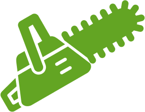 chainsaw for tree trimming and removal