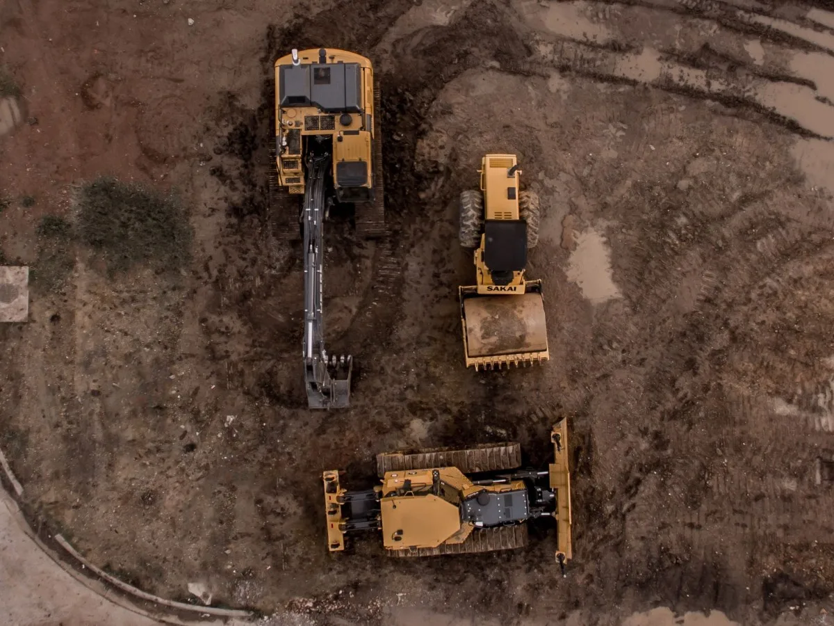 Land clearing on a Brevard County property
