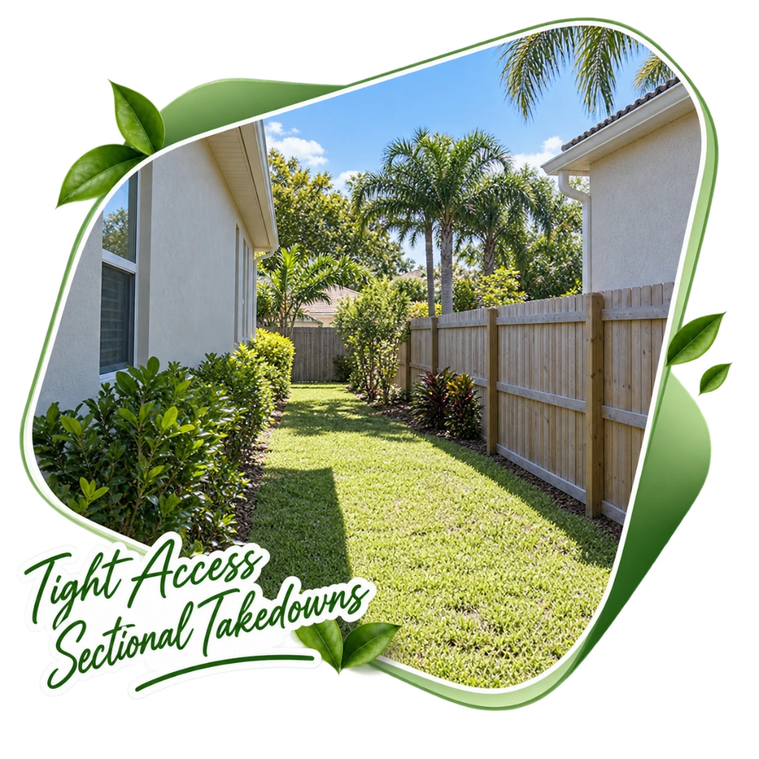 Tree Removal in Palm Bay, FL by TR Lawn and Tree
